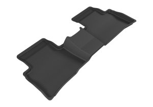 Toyota Prius Floor Mat - Rear - 3D MAXpider - Kagu Series - Black - `16-`20